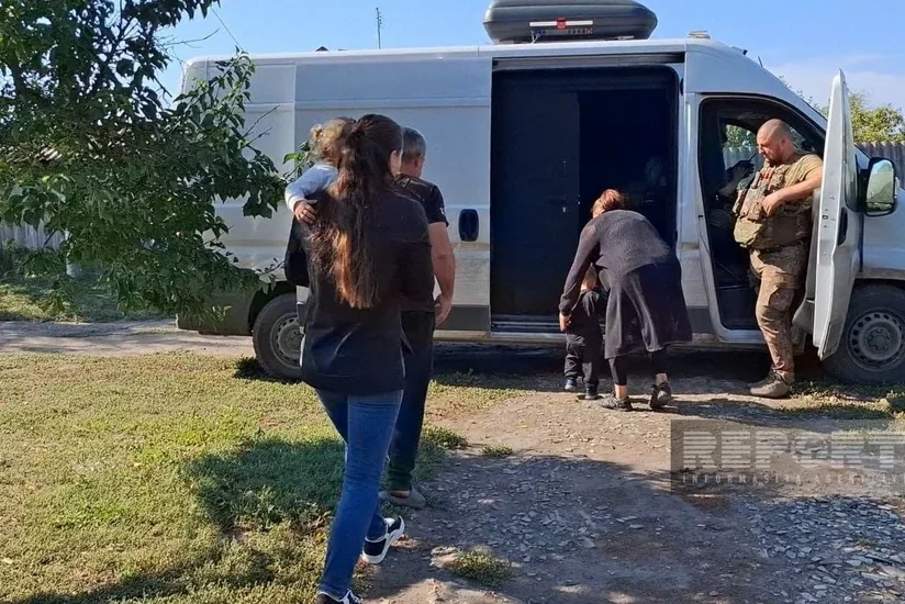 Dnepropetrovsk vilayətinin Donetsk vilayəti ilə sərhəd kəndləri təxliyə olunur