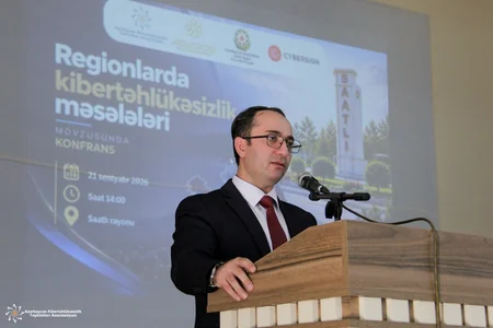 Saatlıda Regionlarda kibertəhlükəsizlik məsələləri mövzusunda konfrans keçirilib