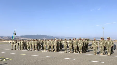Uzbek delegation arrives in Azerbaijan for joint miltary exercise