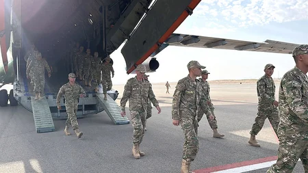Uzbek delegation arrives in Azerbaijan for joint miltary exercise