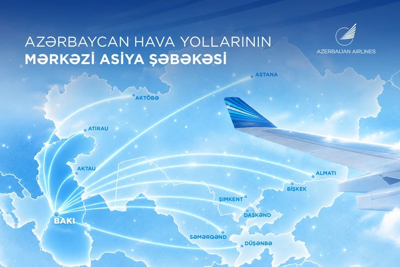 AZAL 8 ayda Mərkəzi Asiya ölkələri üzrə 400 minə yaxın sərnişin daşıyıb