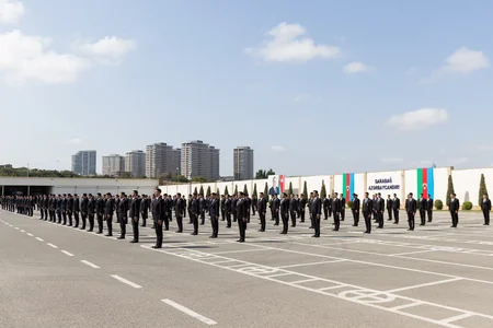 Vilayət Eyvazov xidmətə qəbul üçün növbəti sıra baxışı keçirib