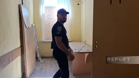 Pavloqradın azərbaycanlı polis rəisinin iş otağı dronla vurulub