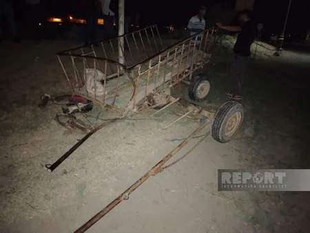 Cəlilabadda Mercedes at arabası ilə toqquşub, xəsarət alanlar var