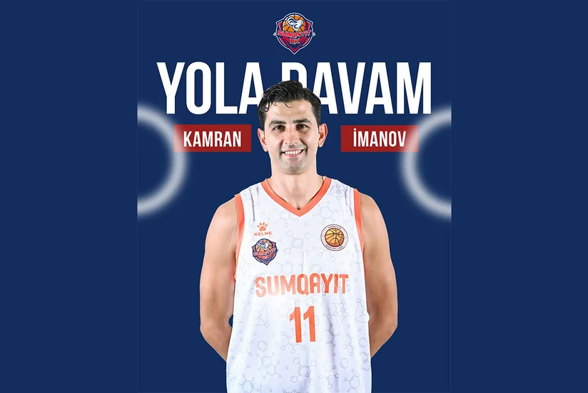 Sumqayıt basketbol klubu Kamran İmanovla müqavilənin müddətini uzadıb