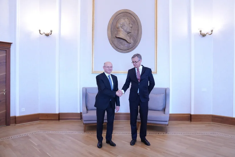 Parviz Shahbazov mulls energy cooperation with German ambassador