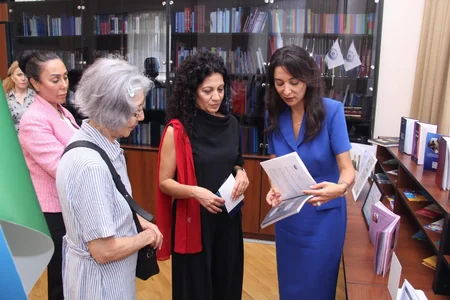 Ombudsman Türk Hüquqşünas Qadınlar Cəmiyyətinin nümayəndələri ilə əməkdaşlığı müzakirə edib