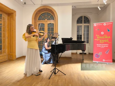 Azərbaycanlı pianoçu Serbiyada keçirilən konsert proqramında çıxış edib
