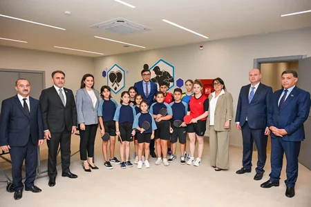 Puta qəsəbəsində idman zalı və minifutbol meydançasının açılışı olub