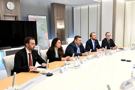 Rövşən Nəcəf Orhan Remzi Karadenizlə görüşüb