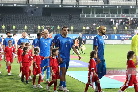 Azərbaycan - Tacikistan matçına start verilib - YENİLƏNİR