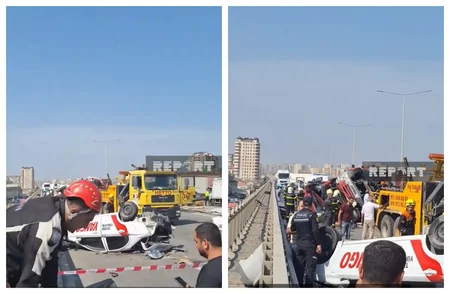 Masazırda yük maşını aşıb, ölən və xəsarət alan var - YENİLƏNİB