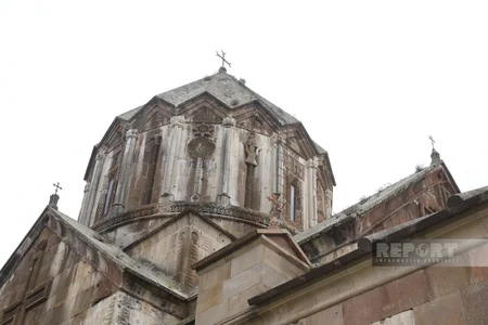 Tarixin izlərini qoruyan əzəmətli Gəncəsər monastırı - VİDEO