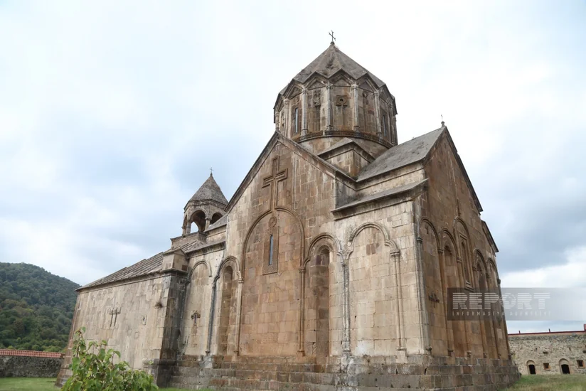 Tarixin izlərini qoruyan əzəmətli Gəncəsər monastırı - VİDEO