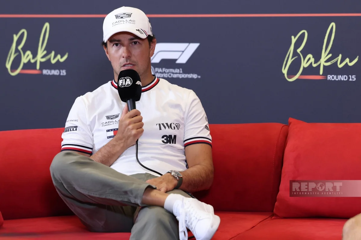 Sergio Perez looks forward to Azerbaijan Grand Prix