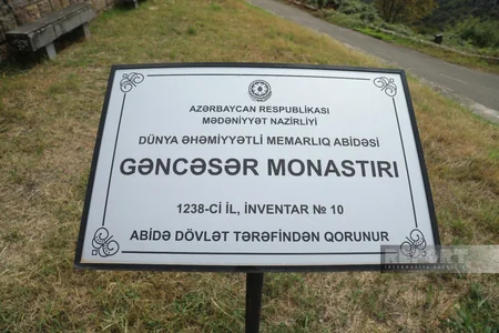 Tarixin izlərini qoruyan əzəmətli Gəncəsər monastırı - VİDEO