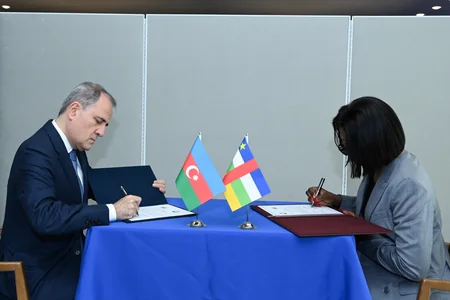 Azərbaycan və Mərkəzi Afrika Respublikası arasında diplomatik əlaqələr qurulub