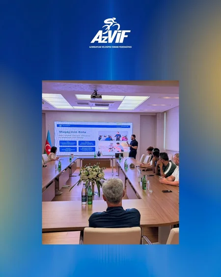 Respublika Velotrekində məşqçilər üçün Təhlükəsiz idman mövzusunda təlim keçirilib