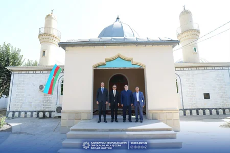 Ramin Məmmədov Cümə və İmam Zaman məscidlərini ziyarət edib