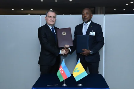 Azerbaijan, Saint Vincent and Grenadines sign protocol on political consultations in New York