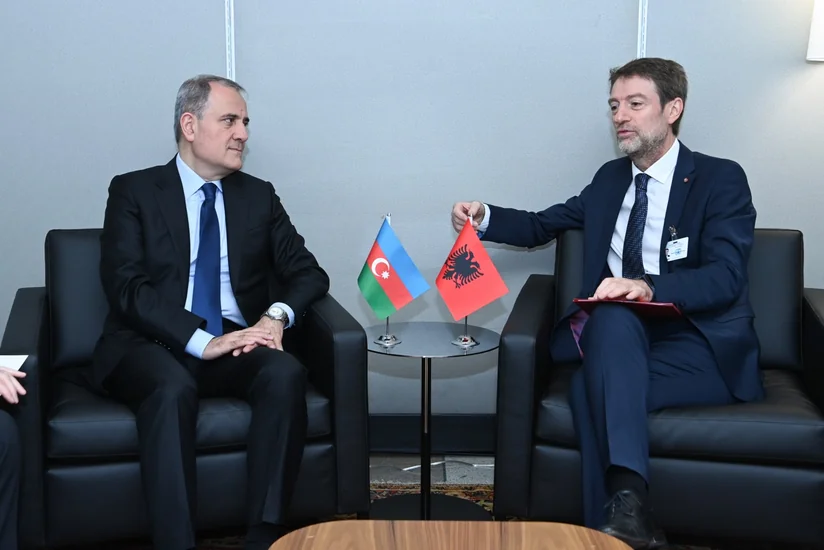 Bayramov briefs Albanian Foreign Minister on peace process with Armenia