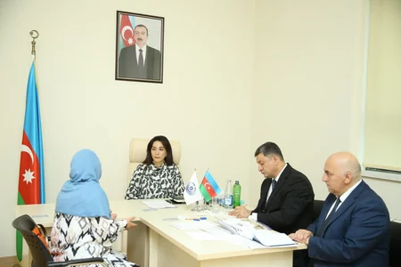 Səbinə Əliyeva Lənkəranda vətəndaşları qəbul edib