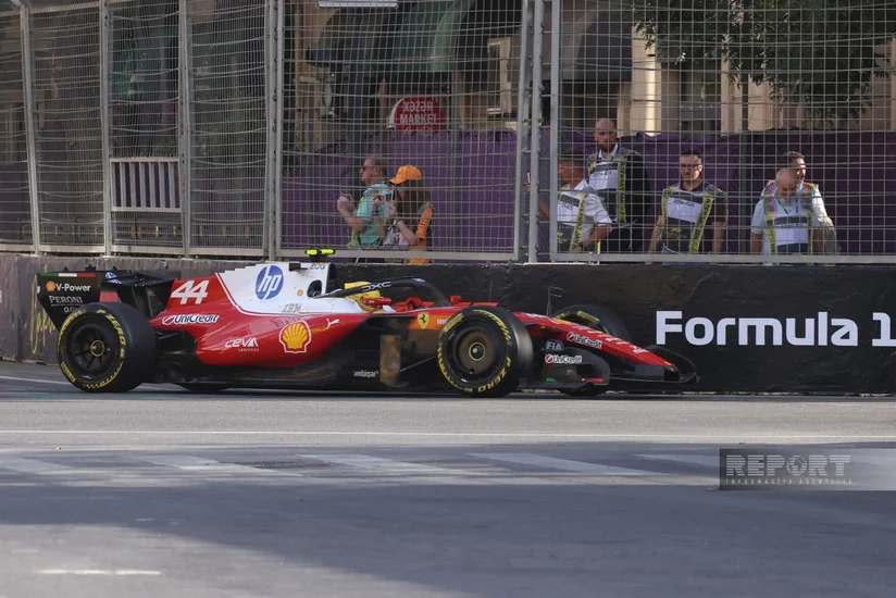 Formula 1: Bakıdakı ikinci sərbəst yürüşdə ən yaxşı nəticəni göstərən pilot müəyyənləşib - YENİLƏNİB