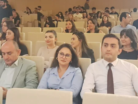 Xankəndidə müəllim və tələbələrin birgə konserti olub