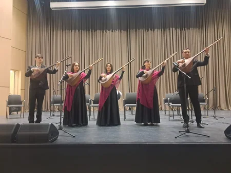 Xankəndidə müəllim və tələbələrin birgə konserti olub