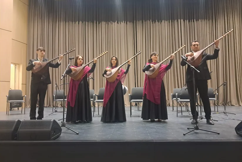 Xankəndidə müəllim və tələbələrin birgə konserti olub