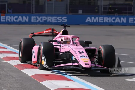 Formula 2 free practice concludes in Baku with Maini on top