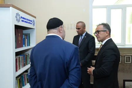 Ramin Məmmədov Cümə və İmam Zaman məscidlərini ziyarət edib