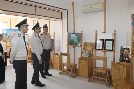 Hərbi Prokurorluğun rəhbərliyi Naxçıvanda hərbi qulluqçularla görüşüb