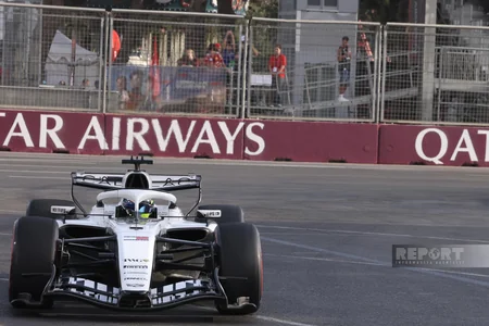 Formula 1: Bakıdakı ikinci sərbəst yürüşdə ən yaxşı nəticəni göstərən pilot müəyyənləşib - YENİLƏNİB