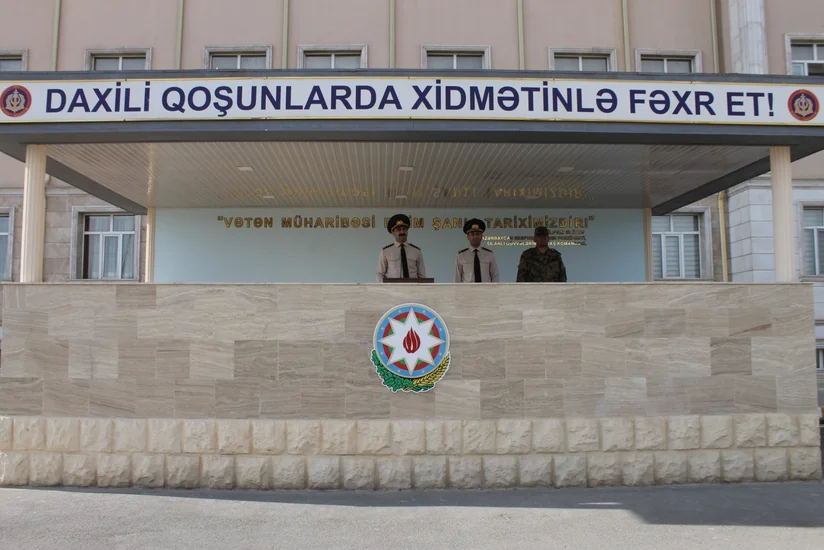 Hərbi Prokurorluğun rəhbərliyi Naxçıvanda hərbi qulluqçularla görüşüb