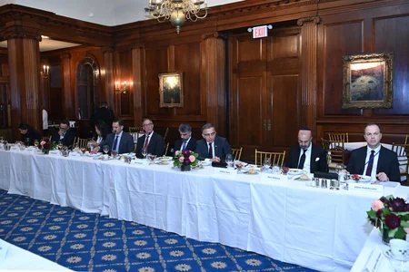 Ceyhun Bayramov Nyu-Yorkda Azərbaycan – ABŞ strateji tərəfdaşlığının önəmindən bəhs edib