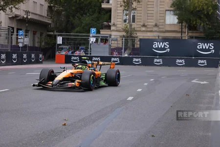 Formula 1 drivers begin third practice at Azerbaijan Grand Prix