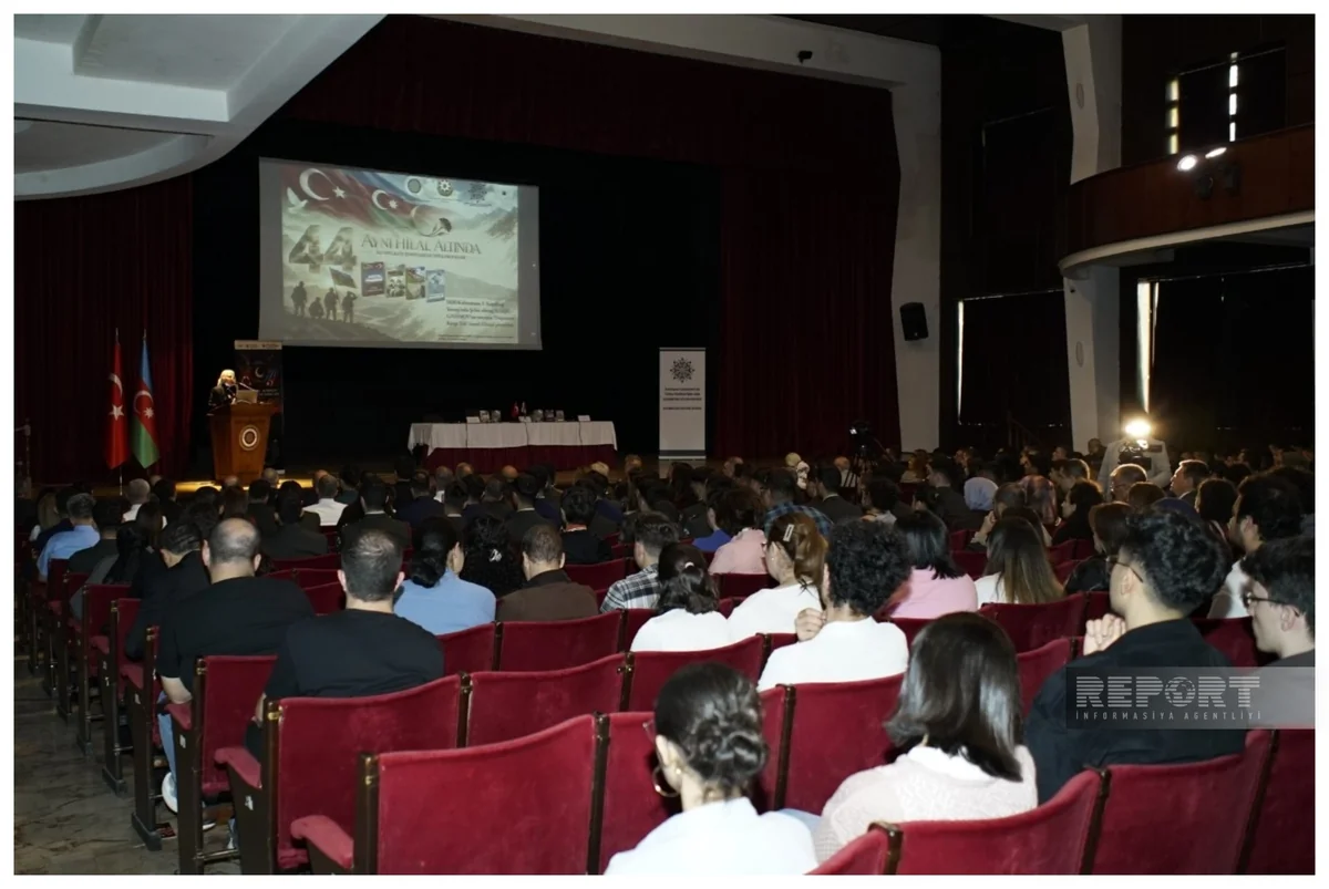 Ankara Universitetində Milli Qəhrəman Natiq Qasımova həsr edilmiş sənədli film nümayiş etdirilib