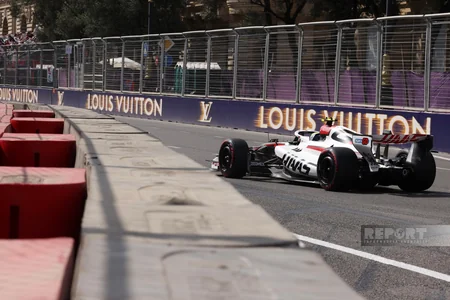 Formula 1 drivers begin third practice at Azerbaijan Grand Prix