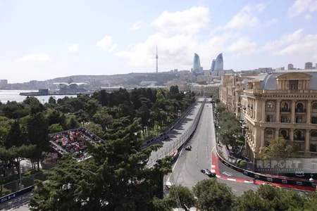 Formula 1 drivers begin third practice at Azerbaijan Grand Prix