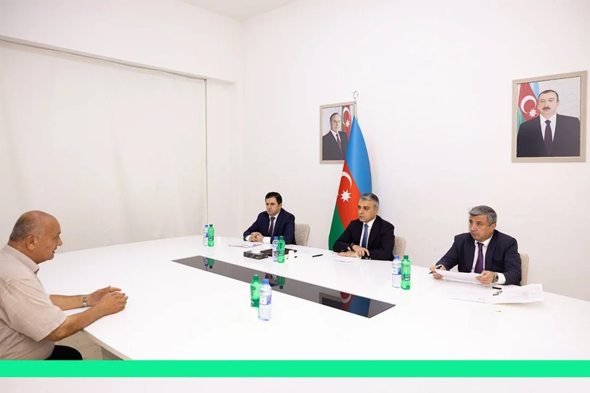 Vüsal Nəsirli Hacıqabul və Şirvan sakinlərini qəbul edib