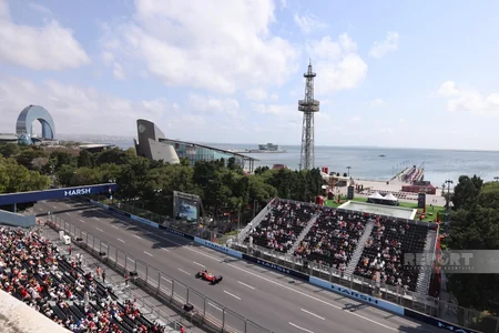 Formula 1 drivers begin third practice at Azerbaijan Grand Prix