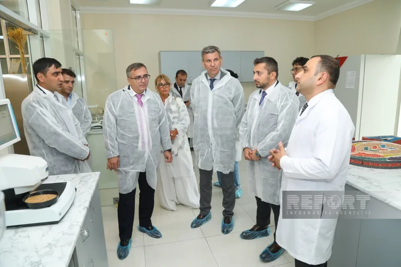 FAO nümayəndəsi Mərkəzi Laboratoriyanın fəaliyyəti ilə tanış olub