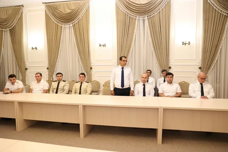 Baş Prokurorluqda şəhid olmuş prokurorluq əməkdaşlarının ailə üzvləri ilə görüş keçirilib