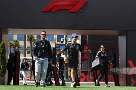 Formula 1 drivers begin third practice at Azerbaijan Grand Prix