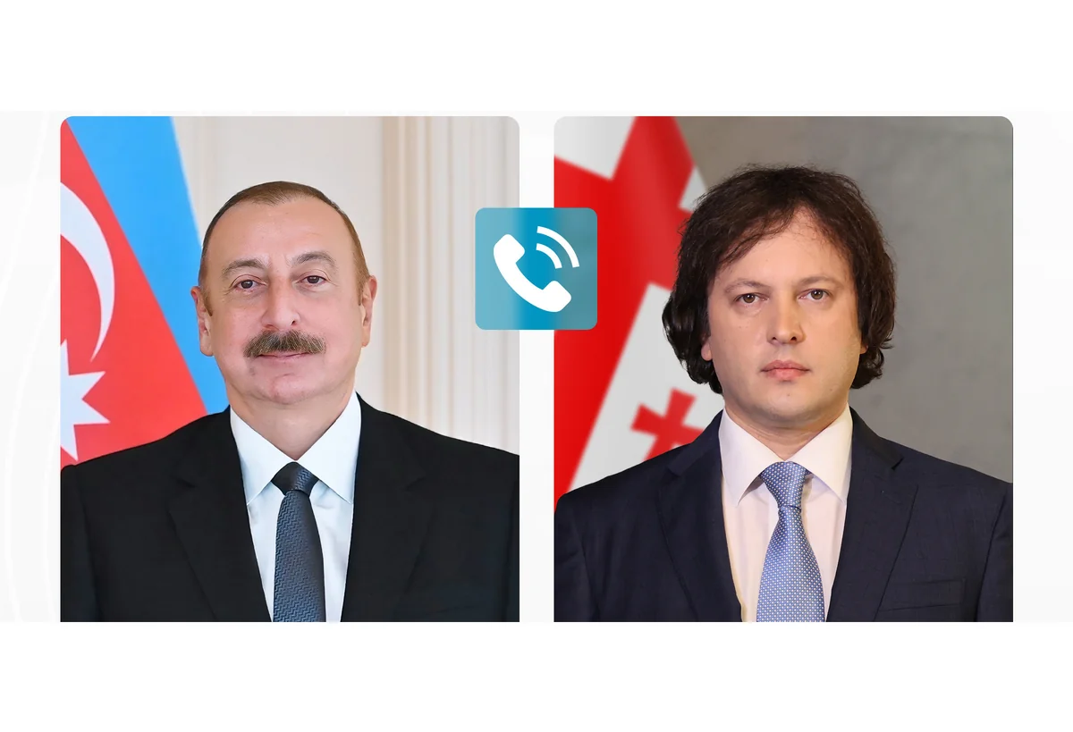 İlham Əliyev ad günü münasibətilə İrakli Kobaxidzeyə zəng edib