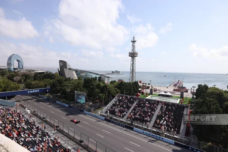 Formula 1 drivers begin third practice at Azerbaijan Grand Prix