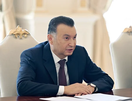 İlham Əliyev Tacikistanın Baş nazirini qəbul edib