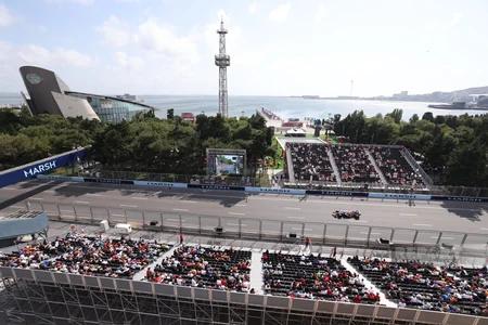 Formula 1 drivers begin third practice at Azerbaijan Grand Prix