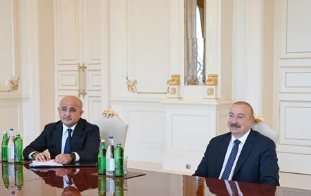 İlham Əliyev Global Infrastructure Partners şirkətinin rəhbərini qəbul edib